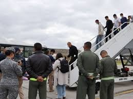 Llega a la Argentina el primer vuelo con ciudadanos deportados de Estados Unidos.